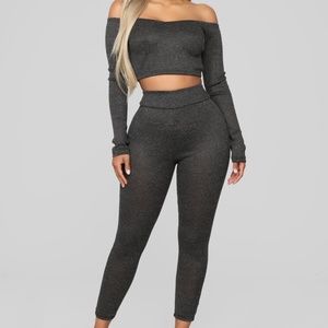 Fashion Nova Matching set Feel the warmth